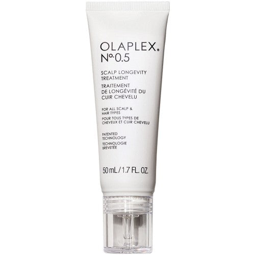 Smooth, shiny, healthy hair starts with a healthy scalp. Nº.0.5 is a weightless scalp serum that immediately hydrates and soothes the scalp as it protects against accelerated scalp aging to promote hair health over time. For all hair and scalp types. Nº0.5 is Trichologist approved and dermatologist tested. Olaplex No0.5