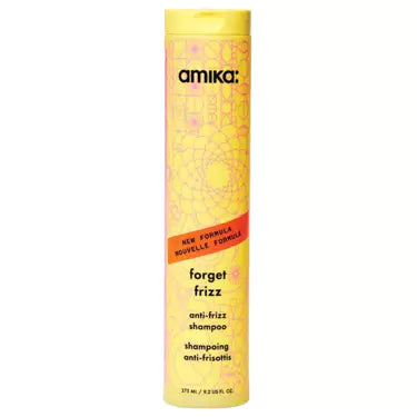 amika Forget Frizz Anti-Frizz Shampoo is a clinically proven shampoo that seals in hydration and locks out frizz for 72 hours—even in high humidity.