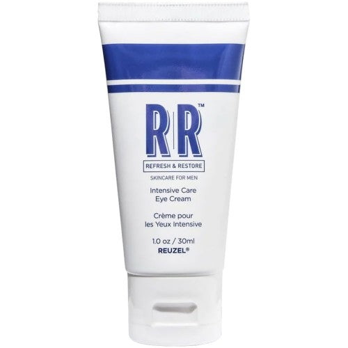 Reuzel Intensive Eye Cream is a lightweight, quick drying, fragrance free formula that helps reduce the appearance of puffiness and dark circles.