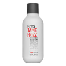 Load image into Gallery viewer, KMS TameFrizz Conditioner smoothes and reduces frizz, provides conditioning and detangles. De-Frizz System changes the internal hair structure and smoothes the surface of the hair.
