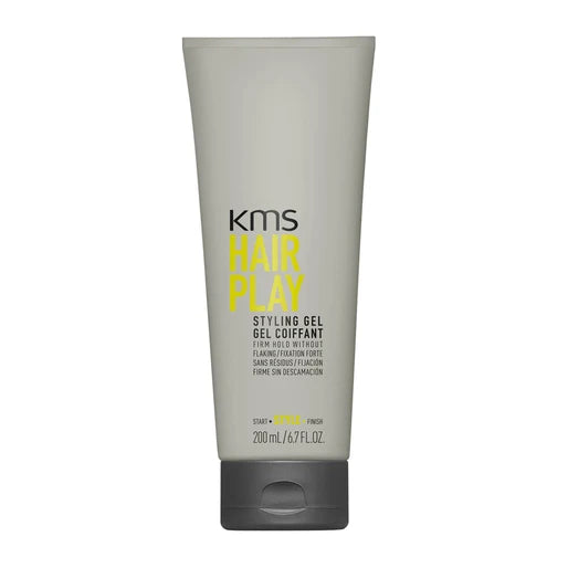 KMS Hair Play Styling Gel provides a glossy shine and gives long lasting hold and control No flaking or build-up.
