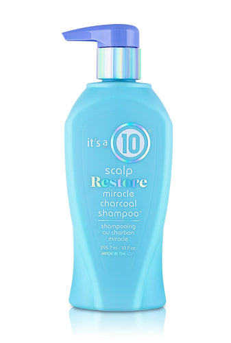 IT'S A 10 SCALP RESTORE MIRACLE CHARCOAL SHAMPOO