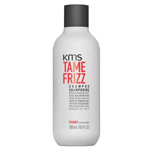 Load image into Gallery viewer, KMS TameFrizz Shampoo, the first step in frizz reduction. De-Frizz System changes the internal hair structure and smoothes the surface of the hair. Free of paraben, gluten, mineral oil.
