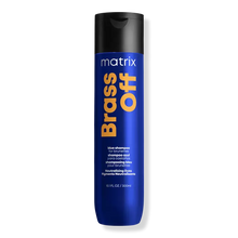 Load image into Gallery viewer, Matrix Total Results Brass Off Shampoo for Brunettes - 300ml
