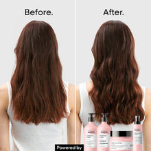 Load image into Gallery viewer, Loreal Professional Vitamino Color Shampoo Professional Hair Care Routine Enriched With Amino Acids And Filler-A100 For 38% Thicker, 66% Less Split Ends. Highlights All Hair Textures Increases Shine Prevents Color Fading Good for: Dryness Good for: Color Care All Hair Type
