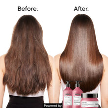 Load image into Gallery viewer, L&#39;Oreal Professional Pro Longer Shampoo A hair thickening shampoo formulated with exclusive technology that reduces the appearance of split ends for visibly longer, more volumnious, and healthier-looking hair. Hair Texture: Straight, Wavy, and Curly Hair Type: Fine Hair Concerns: - Thinning - Volumizing - Damage, Split Ends, and Breakage
