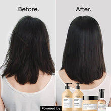 Load image into Gallery viewer, L&#39;Oreal Professional Absolut Repair ConditionerA moisturizing conditioner formulated with quinoa and proteins that leaves hair stronger, shinier, softer, and deeply hydrated. Hair Texture: Straight, Wavy, Curly, and Coily Hair Type: Medium and Thick Hair Concerns: - Dryness - Shine - Damage, Split Ends and Breakage
