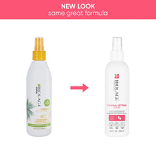 Load image into Gallery viewer, Biolage Non-aerosol, thermal styling, protection spray. Protects hair against heat styling while adding body and volume for long-lasting control. Blue agave nectar thrives in harsh conditions by retaining moisture and nourishment.
