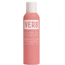 Verb Sea Texture Spray formula you love with a new look! Verb Volume Dry Texture Spray gives hair natural, lived-in texture with light hold and volume. Formulated to add grit and separation for an effortless, undone style. Only good stuff, no parabens, gluten or harmful sulfates.