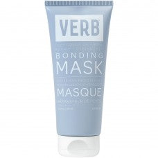 Verb Bonding Collection helps to relink broken bonds while strengthening strands for smoother, shinier and visibly healthier hair. Powered by Verb's amino-bond complex, a blend of marine botanicals and mafura butter, the shampoo and mask help repair bonds.