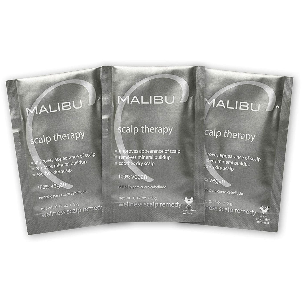 Malibu C Scalp Treatment 3 Pack 100% vegan 