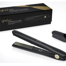 Load image into Gallery viewer, ghd Gold Professional Performance 1&quot; Styler Which hair type is it good for? ✔ Straight ✔ Wavy ✔ Curly ✔ Coiled ✔ Tightly Coiled What it is: A new ghd gold® professional styler proven to deliver sleeker, smoother, and healthier-looking hair with dual-zone technology. Key benefits: - Creates sleeker smoother styles - Helps hair look healthier - Styles quickly, easily, and snag-free
