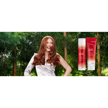 Load image into Gallery viewer, FOR NATURAL OR PROCESSED REDHEADS COLOR INFUSE RED SHAMPOO  Keep color-treated red hair fierce and fabulous with this color-depositing shampoo that fights the fade of vibrant ginger shades; with every lather, you’ll amp up those luscious red tones, adding vibrancy and shine through 12 washes. Reduces breakage, controls static, and leaves your fiery red hair stronger, less fade-prone, and beautifully shiny.
