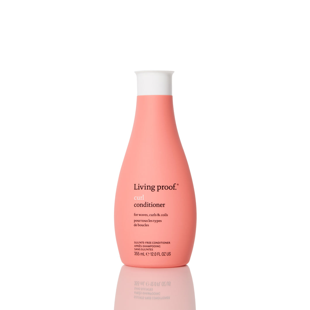 Living Proof Curl Conditioner how to use Apply & spread throughout wet hair. Work product from root to tip & detangle your hair. For stronger textures, work through hair in sections using a comb or brush to begin forming curl groupings. Rinse as desired.