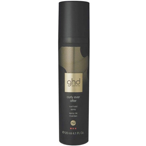 GHD Curly Ever After Curl Hold Spray Maximize curls and waves with ghd Curly Ever After - curl hold spray, containing the ghd heat protection system.  Designed by ghd stylists and engineering heat experts for maximum curl longevity and definition, pair ghd Curly Ever After with your styling tools for superior curl hold.