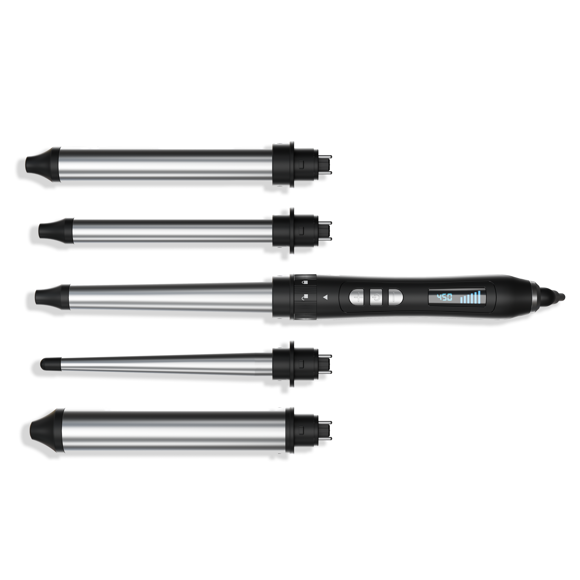 Chameleon 5 Barrel Interchangeable Curling Kit