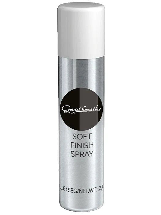 The Soft Finish Spray by Great Lengths is a flexible hold spray for everyday styling.  The secret of this spray is its perfect mix of high-quality polymers. They give stability in case of wind and bad weather