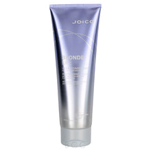 Load image into Gallery viewer, BLONDE LIFE VIOLET CONDITIONER  This lightweight, daily conditioner is exclusively formulated to banish yellow tones that can creep into highlighted blonde hair. Offering luxurious slip and detangling power, plus hydration, protection from the elements, and even frizz, our multi-tasking blonde nourisher is stocked with an exotic blend of rich Tamanu and Manoi oils -- perfectly designed to bump up the shine of your icy fair hair.
