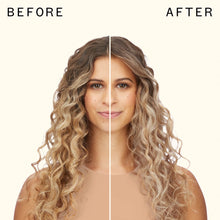 Load image into Gallery viewer, Amika Bust Your Brass Blonde Purple Shampoo A purple shampoo that neutralizes orange, brassy tones in blonde, gray, and silver hair for bright, cool-toned results. Hair Type: Straight, Wavy, Curly, and Coily Hair Texture: Fine, Medium, and Thick
