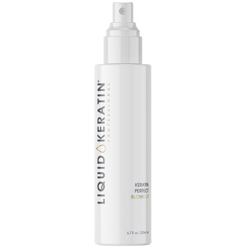 This weightless spray cuts blow dry time in half, and adds bounce and movement, while leaving hair smooth, shiny, and frizz-free. This heat-activated leave-in spray uses unique Keratin Complex to create that Perfect Blow-Out that lasts for days.  Leaves hair shiny and frizz free Silky smooth finish without weight or buildup Hair maintains movement and bounce Cuts blow dry time Use on wet and dry hair Built in heat protection Paraben free