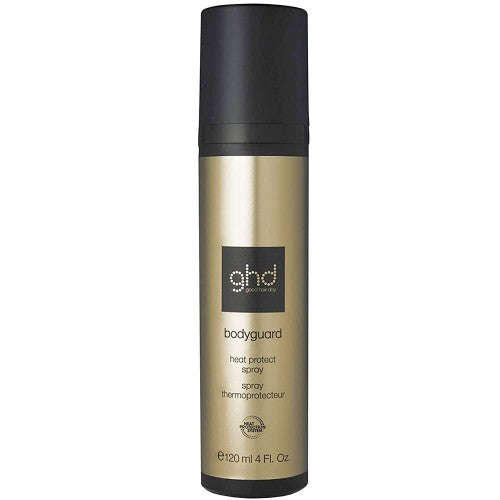 GHD Bodyguard Heat Protect Spray Introducing ghd's new heat protecting styling #1 best seller, Bodyguard - heat protect spray.  Designed by ghd stylists and engineering heat experts, the new ghd Bodyguard contains the unique ghd heat protection system, allowing you to create flawless styles with professional heated styling tools, without worrying about damage.