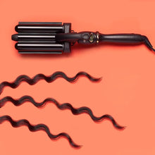 Load image into Gallery viewer, amika High Tide Deep Wave Hair Crimper 3 barrel iron
